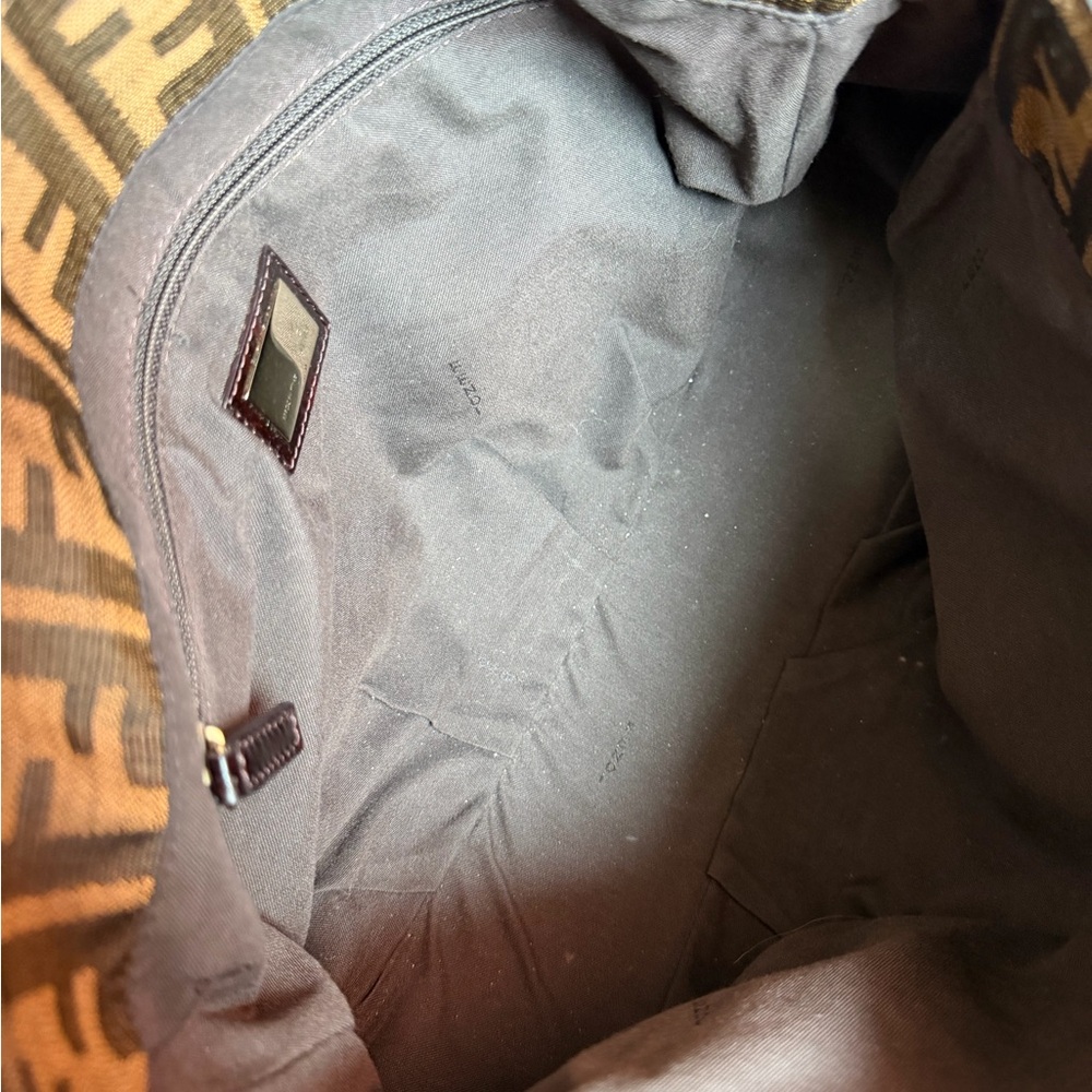 Fendi Monogram Brown Shoulder Bag - Picture 2 of 7